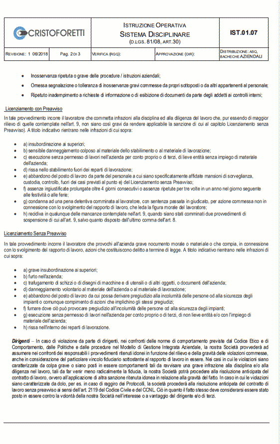 IST.01.07 SistemaDisciplinare R1 (2-3)